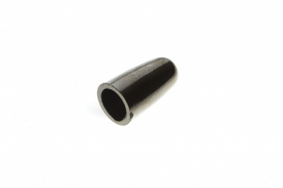 8100-Наконечник пластиковый под металл 15 мм-тем.никель - купить в Саратове. Цена: 2.45 руб.