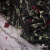 Сетка с вышивкой "Мадрид" 135 г/м2, 100% нейлон, ширина 130 см, Цвет 4/Черный - купить в Саратове. Цена 980 руб.