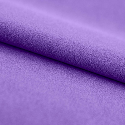 Креп стрейч Амузен 17-3323, 85 гр/м2, шир.150см, цвет фиолетовый - купить в Саратове. Цена 196.05 руб.