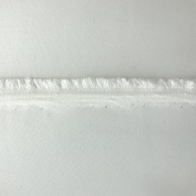 Костюмная ткань "Элис", 220 гр/м2, шир.150 см, цвет молочно-белый  - купить в Саратове. Цена 303.10 руб.