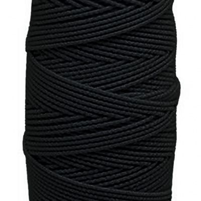 Нитка - резинка Спандекс 25 м (уп-10шт)-чёрные - купить в Саратове. Цена: 36.02 руб.