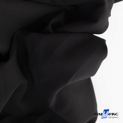 Ткань костюмная "Фабио" 80% P, 16% R, 4% S, 245 г/м2, шир.150 см, цв-черный #1 - купить в Саратове. Цена 470.17 руб.
