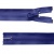 Молния водонепроницаемая PVC Т-7, 20 см, неразъемная, цвет (220)-василек - купить в Саратове. Цена: 21.56 руб.