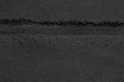 Костюмная ткань с вискозой "Флоренция", 195 гр/м2, шир.150см, цвет чёрный - купить в Саратове. Цена 502.24 руб.