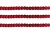Пайетки "ОмТекс" на нитях, SILVER-BASE, 6 мм С / упак.73+/-1м, цв. 3 - красный - купить в Саратове. Цена: 468.37 руб.