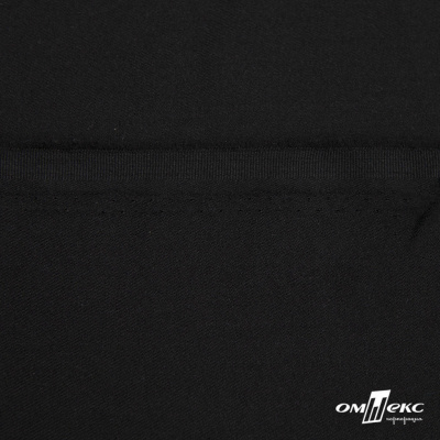 Ткань костюмная "Матте" 80% P, 16% R, 4% S, 170 г/м2, шир.150 см, цв-черный #1 - купить в Саратове. Цена 372.90 руб.