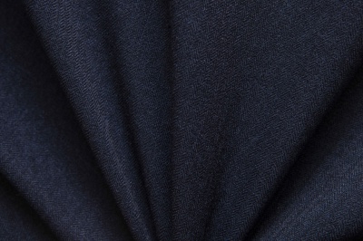 Ткань костюмная 25388 2009, 207 гр/м2, шир.150см, цвет т.синий - купить в Саратове. Цена 353.07 руб.