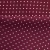 Креп стрейч Амузен, 85 г/м2, 19-2024 (темный рубин)/белый мелкий горох, шир.150 см - купить в Саратове. Цена 220.50 руб.
