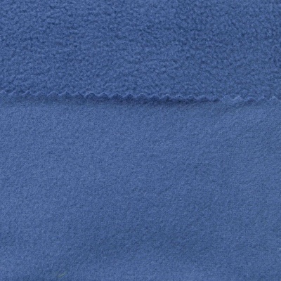 Флис DTY 19-4027, 180 г/м2, шир. 150 см, цвет джинс - купить в Саратове. Цена 646.04 руб.