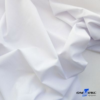 Ткань сорочечная Илер 100%полиэстр, 120 г/м2 ш.150 см, цв.белый - купить в Саратове. Цена 290.24 руб.