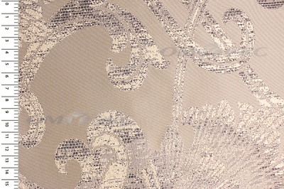 Портьерная ткань J90155, col.0205-бежевый (310 см) - купить в Саратове. Цена 778.99 руб.