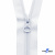 Спиральная молния Т5 501, 65 см, автомат, цвет белый - купить в Саратове. Цена: 14.83 руб.