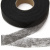 Прокладочная лента (паутинка) DF23, шир. 15 мм (боб. 100 м), цвет чёрный - купить в Саратове. Цена: 1.14 руб.
