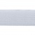 Резинка 25 мм Тканая, 13,75 гр/п.м, (бобина 25 +/-0,5 м) - белая  - купить в Саратове. Цена: 11.67 руб.