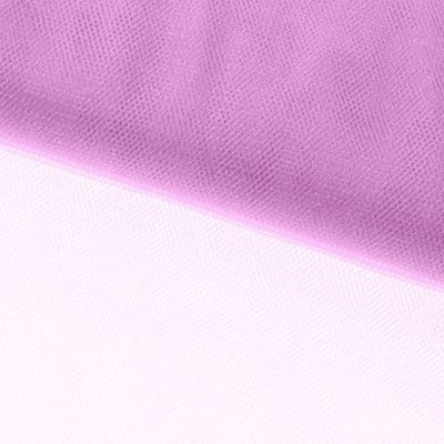 Фатин блестящий 16-12, 12 гр/м2, шир.300см, цвет розовый - купить в Саратове. Цена 109.72 руб.