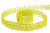 Тесьма кружевная 0621-1567, шир. 15 мм/уп. 20+/-1 м, цвет 017-жёлтый - купить в Саратове. Цена: 466.97 руб.