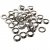 Люверсы, металлические/20мм/никель (упак.1000 шт) - купить в Саратове. Цена: 1 603.80 руб.