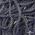 Шнурки #107-16, круглые 130 см, двухцветные цв.серый/чёрный - купить в Саратове. Цена: 31.89 руб.
