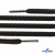 Шнурки #106-09, круглые 130 см, цв.чёрный - купить в Саратове. Цена: 21.92 руб.