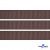 005-коричневый Лента репсовая 12 мм (1/2), 91,4 м  - купить в Саратове. Цена: 372.40 руб.