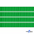 Репсовая лента 019, шир. 6 мм/уп. 50+/-1 м, цвет зелёный - купить в Саратове. Цена: 87.54 руб.