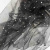 Сетка Фатин Глитер Спейс, 12 (+/-5) гр/м2, шир.150 см, 16-167/черный - купить в Саратове. Цена 184.03 руб.