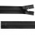 Молния водонепроницаемая PVC Т-7, 18 см, неразъемная, цвет чёрный - купить в Саратове. Цена: 21.20 руб.