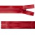 Молния водонепроницаемая PVC Т-7, 20 см, неразъемная, цвет (820)-красный - купить в Саратове. Цена: 21.56 руб.