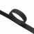 Липучка с покрытием ПВХ, шир. 25 мм (упак. 25 м), цвет чёрный - купить в Саратове. Цена: 14.93 руб.
