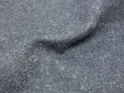 Ткань костюмная п/шерсть №2096-2-2, 300 гр/м2, шир.150см, цвет т.серый - купить в Саратове. Цена 512.30 руб.