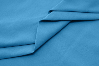 Ткань сорочечная стрейч 18-4535, 115 гр/м2, шир.150см, цвет бирюза - купить в Саратове. Цена 285.04 руб.