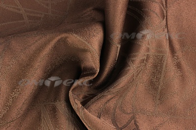 Портьерная ткань BARUNDI (290см) col.8 шоколад - купить в Саратове. Цена 528.28 руб.