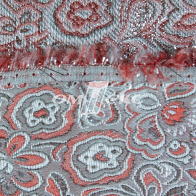 Ткань костюмная жаккард, 135 гр/м2, шир.150см, цвет красный№12 - купить в Саратове. Цена 441.92 руб.