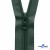 Спиральная молния Т5 890, 80 см, автомат, цвет т.зелёный - купить в Саратове. Цена: 16.61 руб.