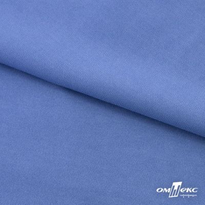 Трикотажное полотно Джерси Понте-де-Рома, 95% / 5%, 150 см, 290гм2, цв. серо-голубой, м - купить в Саратове. Цена 297 руб.