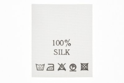 Состав и уход 100% Silk 200 шт - купить в Саратове. Цена: 232.29 руб.