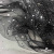 Сетка Фатин Глитер Спейс, 12 (+/-5) гр/м2, шир.150 см, 16-167/черный - купить в Саратове. Цена 184.03 руб.