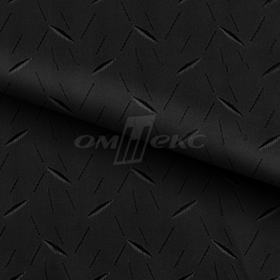 Ткань подкладочная жаккард Р14076-1, чёрный, 85 г/м2, шир. 150 см, 230T - купить в Саратове. Цена 166.45 руб.