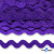 Тесьма вьюнчик 0381-0080, 8 мм/упак.33+/-1м, цвет 9530-фиолетовый - купить в Саратове. Цена: 107.26 руб.