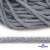 Шнур плетеный d-6 мм круглый, 70% хлопок 30% полиэстер, уп.90+/-1 м, цв.1086-голубой - купить в Саратове. Цена: 588 руб.