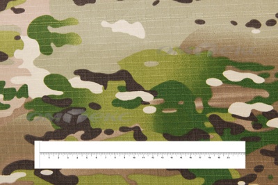 Ткань смесовая рип-стоп камуфляж C#201313, 210 гр/м2, шир.150см - купить в Саратове. Цена 244.99 руб.