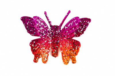 Бабочка декоративная пластиковая #10 - купить в Саратове. Цена: 7.09 руб.