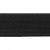 Резинка 25 мм Тканая, 13,75 гр/п.м, (бобина 25 +/-0,5 м) - черная  - купить в Саратове. Цена: 11.67 руб.