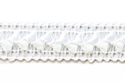 Тесьма декоративная "Самоса" 062, шир. 20 мм/уп. 33+/-1 м, цвет белый - купить в Саратове. Цена: 304.43 руб.
