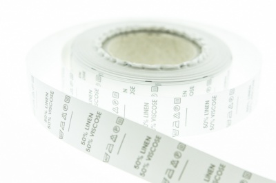 Состав и уход за тк. Linen 50%  Viscose 50%  1000шт - купить в Саратове. Цена: 476.84 руб.