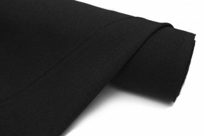 Ткань костюмная 25332 2031, 167 гр/м2, шир.150см, цвет чёрный - купить в Саратове. Цена 339.33 руб.