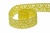 Тесьма кружевная 0621-1059, шир. 20 мм/уп. 20+/-1 м, цвет 017-жёлтый - купить в Саратове. Цена: 507.67 руб.