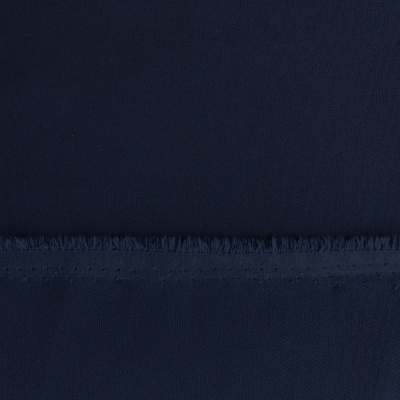Костюмная ткань "Элис", 220 гр/м2, шир.150 см, цвет т.синий - купить в Саратове. Цена 308 руб.