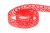 Тесьма кружевная 0621-1346А, шир. 13 мм/уп. 20+/-1 м, цвет 037-красный - купить в Саратове. Цена: 563.45 руб.